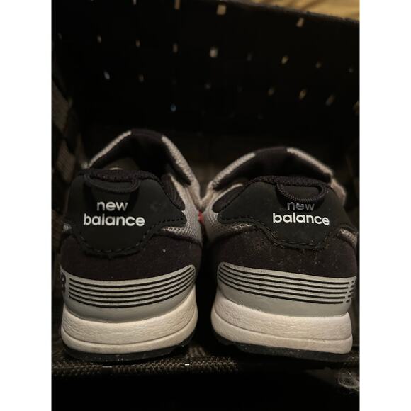 New Balance 515 Running Shoes Toddler Size 8 Gray Black Red Adjustable - Picture 7 of 10